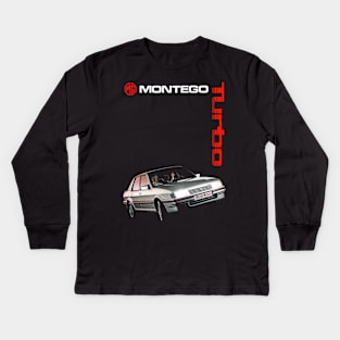 MG MONTEGO TURBO - brochure Kids Long Sleeve T-Shirt